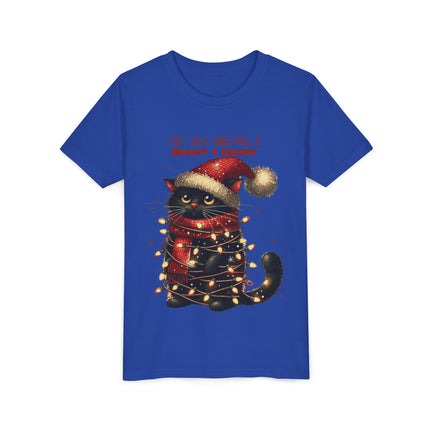 Kurzärmeliges T-Shirt für Jugendliche mit Weihnachtsmotiv