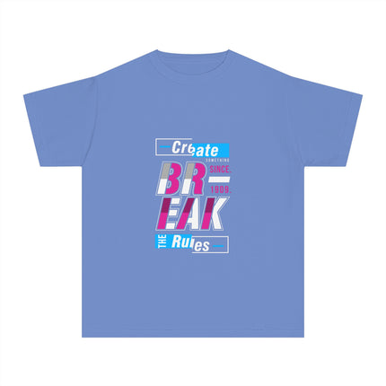 Typography themed Youth Midweight Tee