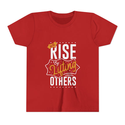Typography themed Youth Short Sleeve Tee