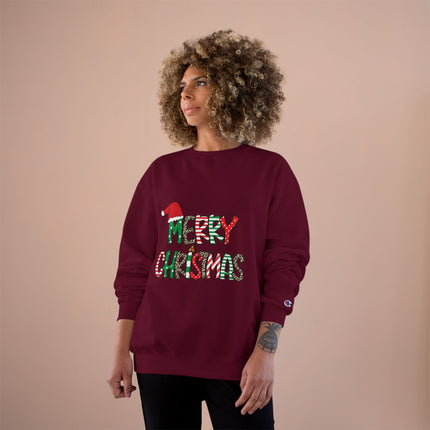 Christmas themed Champion Sweatshirt