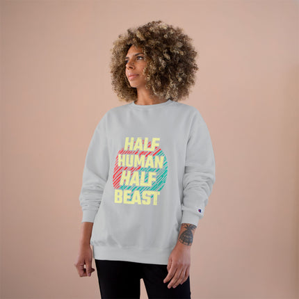 Champion-Sweatshirt mit Typografie-Motiv