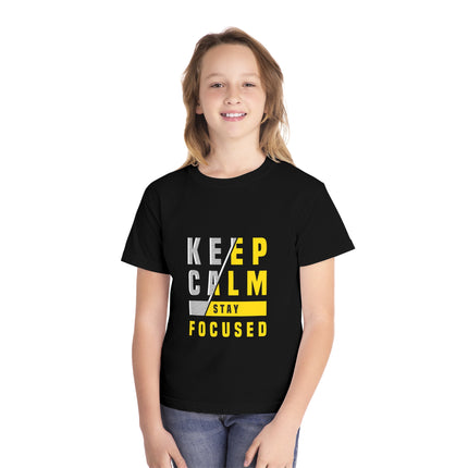 Typography themed Youth Midweight Tee