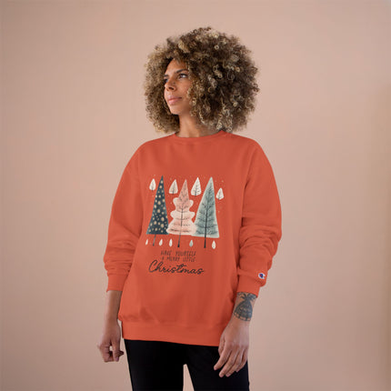 Christmas themed Champion Sweatshirt