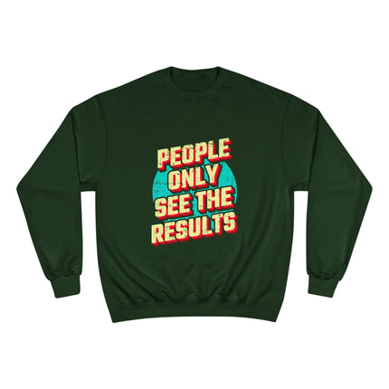 Champion-Sweatshirt mit Typografie-Motiv