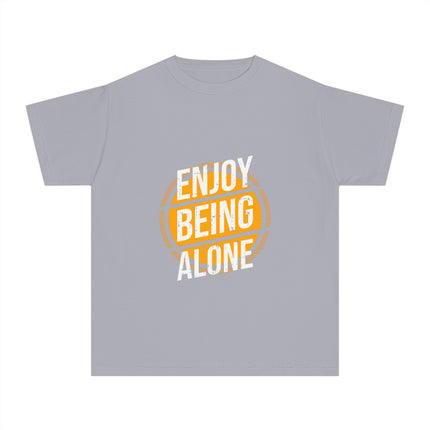 Typography themed Youth Midweight Tee