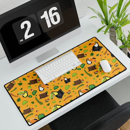 Cute Birds Pattern design themed Desk Mats