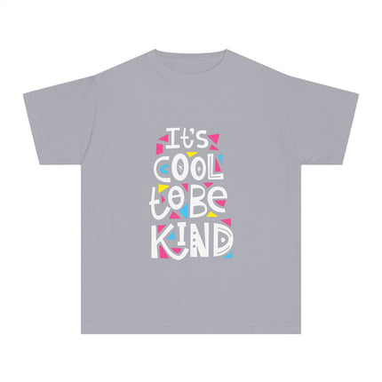 Typography themed Youth Midweight Tee
