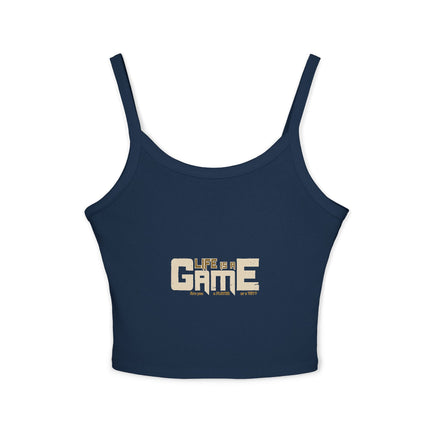 Typografie Themen Damen Spaghetti Strap Tank Top 