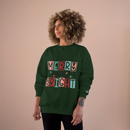 Christmas themed Champion Sweatshirt