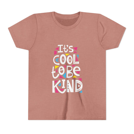 Typography themed Youth Short Sleeve Tee