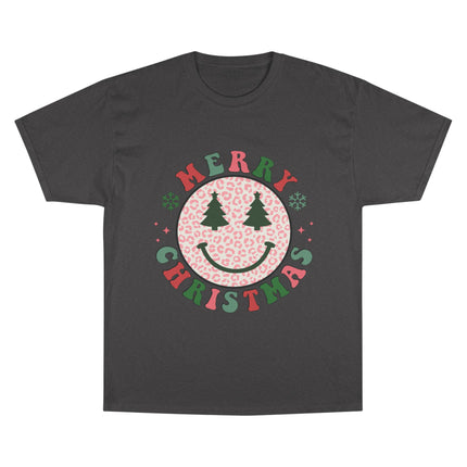 Champion-T-Shirt mit Weihnachtsmotiv
