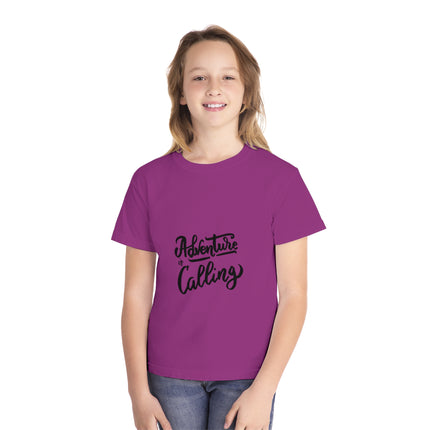 Typography themed Youth Midweight Tee