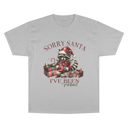 Champion-T-Shirt mit Weihnachtsmotiv
