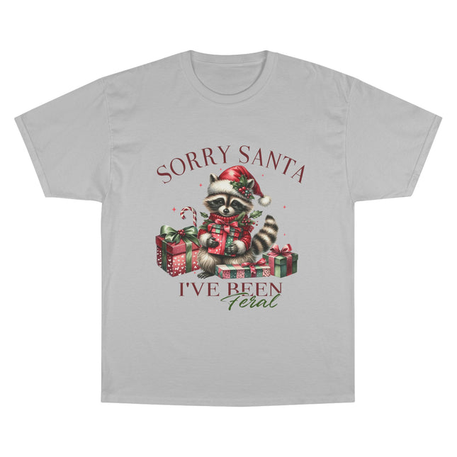 Champion-T-Shirt mit Weihnachtsmotiv