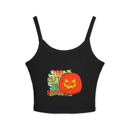 Halloween themed Women's Spaghetti Strap Tank Top