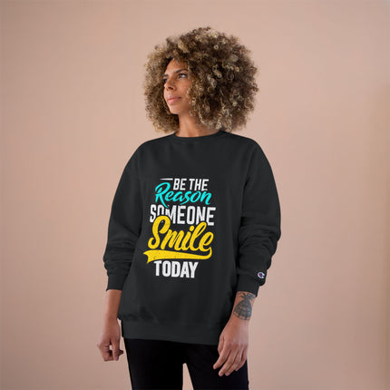 Champion-Sweatshirt mit Typografie-Motiv