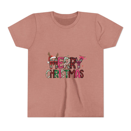 Kurzärmeliges T-Shirt für Jugendliche mit Weihnachtsmotiv