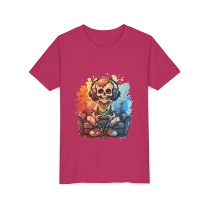 Halloween-Kurzarm-T-Shirt für Jugendliche