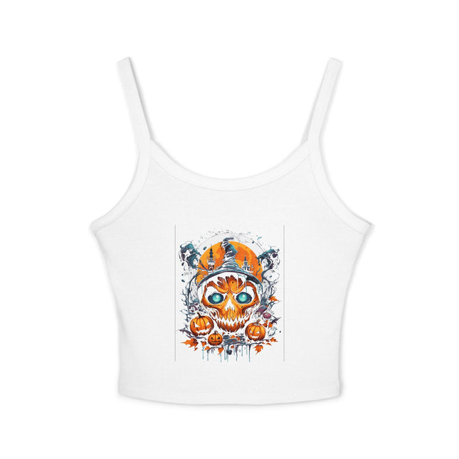 Halloween-Themen Damen Spaghetti Strap Tank Top 