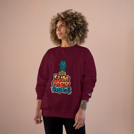 Champion-Sweatshirt mit Typografie-Motiv