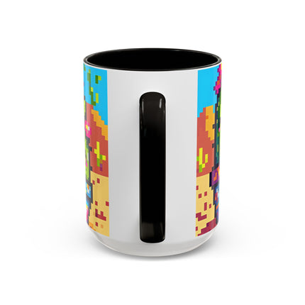 Bezaubernde bunte Tassen mit 3 lächelnden Katzenmotiven (11 oz, 15 oz) 