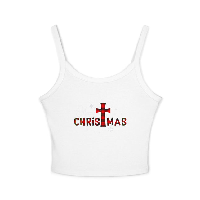 Christmas themed Women's Spaghetti Strap Tank Top
