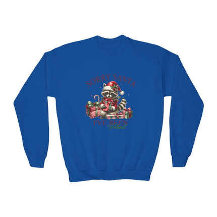 Christmas themed Youth Crewneck Sweatshirt