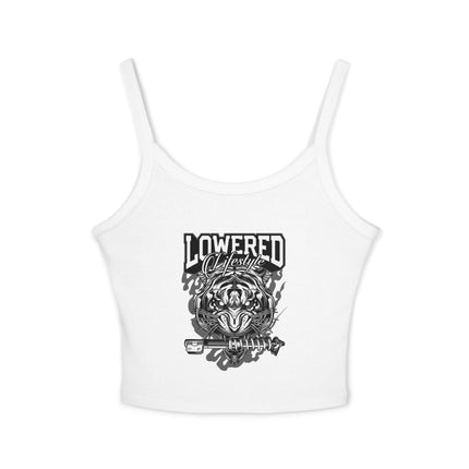 Auto-Enthusiasten Themen Damen Spaghetti Strap Tank Top 