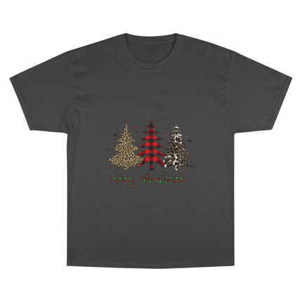 Champion-T-Shirt mit Weihnachtsmotiv