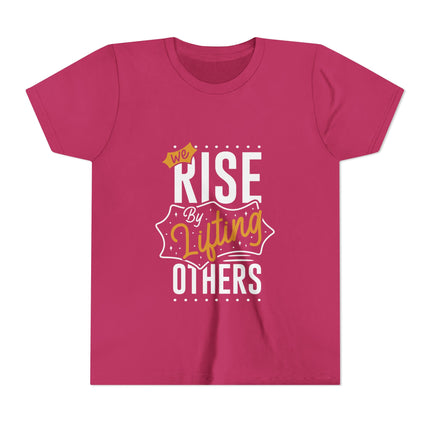 Typography themed Youth Short Sleeve Tee