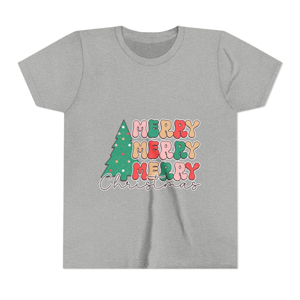 Kurzärmeliges T-Shirt für Jugendliche mit Weihnachtsmotiv