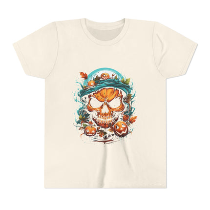 Halloween-Kurzarm-T-Shirt für Jugendliche