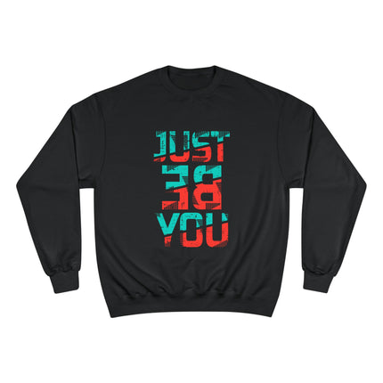 Champion-Sweatshirt mit Typografie-Motiv
