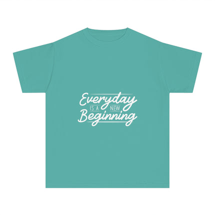 Typography themed Youth Midweight Tee