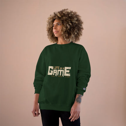 Champion-Sweatshirt mit Typografie-Motiv
