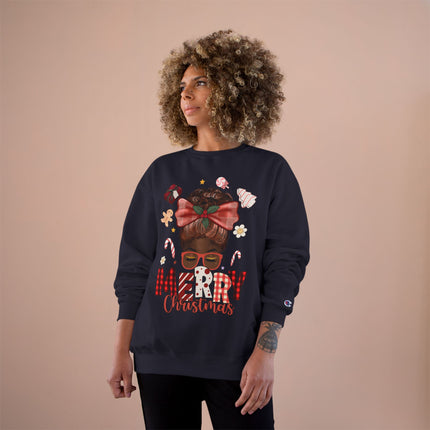 Christmas themed Champion Sweatshirt