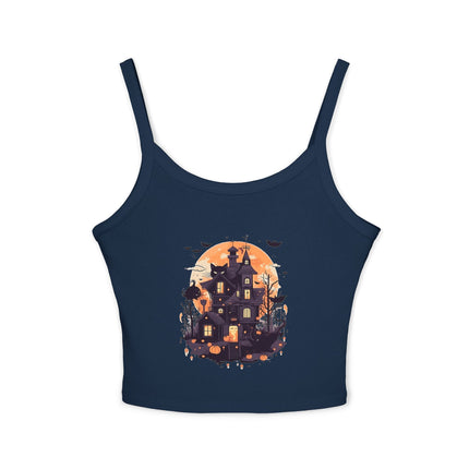 Halloween-Themen Damen Spaghetti Strap Tank Top 