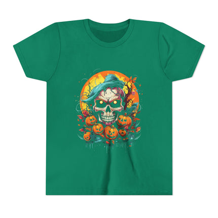Halloween themed Youth Short Sleeve Tee