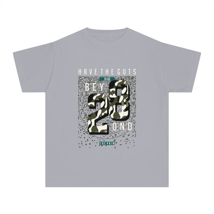 Typography themed Youth Midweight Tee