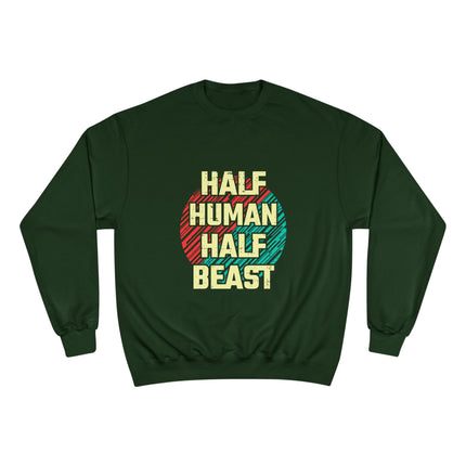 Champion-Sweatshirt mit Typografie-Motiv