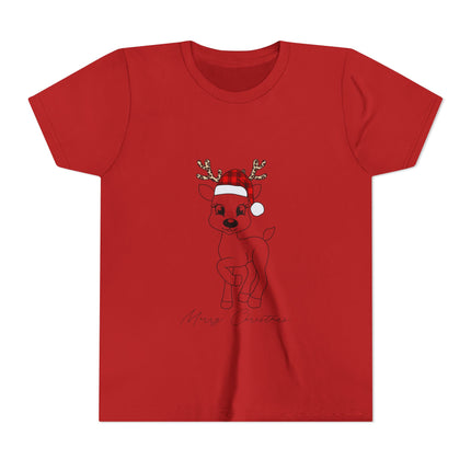 Kurzärmeliges T-Shirt für Jugendliche mit Weihnachtsmotiv