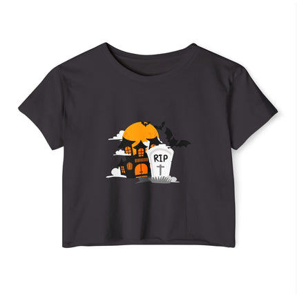 Halloween-Festival-Crop-Top für Damen
