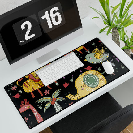 Cute Animal Pattern design themed Desk Mats