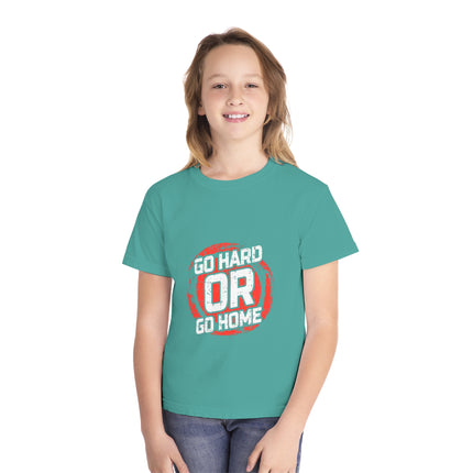 Typography themed Youth Midweight Tee