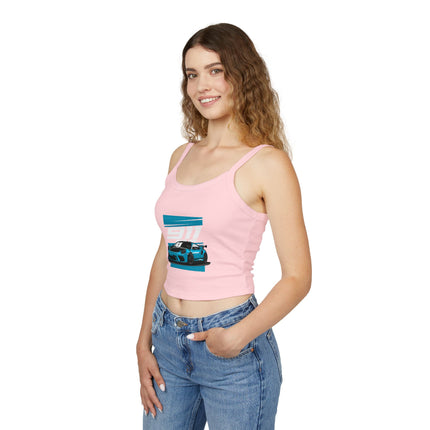 Auto-Enthusiasten Themen Damen Spaghetti Strap Tank Top 