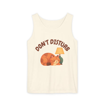 Dont Disturb Graphic design Unisex Garment-Dyed Tank Top