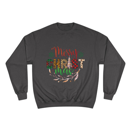 Christmas themed Champion Sweatshirt
