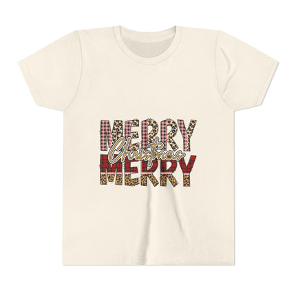 Christmas themed Youth Short Sleeve Tee