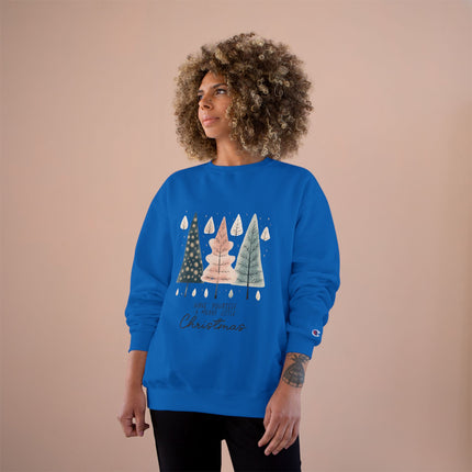 Christmas themed Champion Sweatshirt