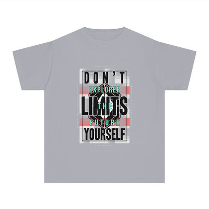 Typography themed Youth Midweight Tee
